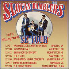 Slocan Ramblers 2021 Tour Dates