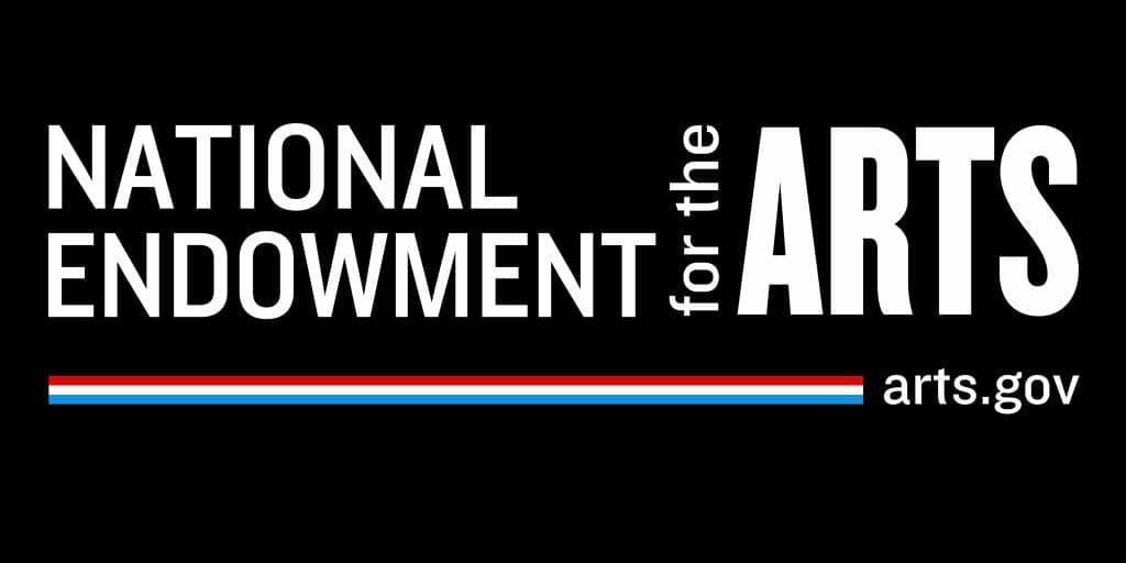 National Endowment of the Arts Black Logo
