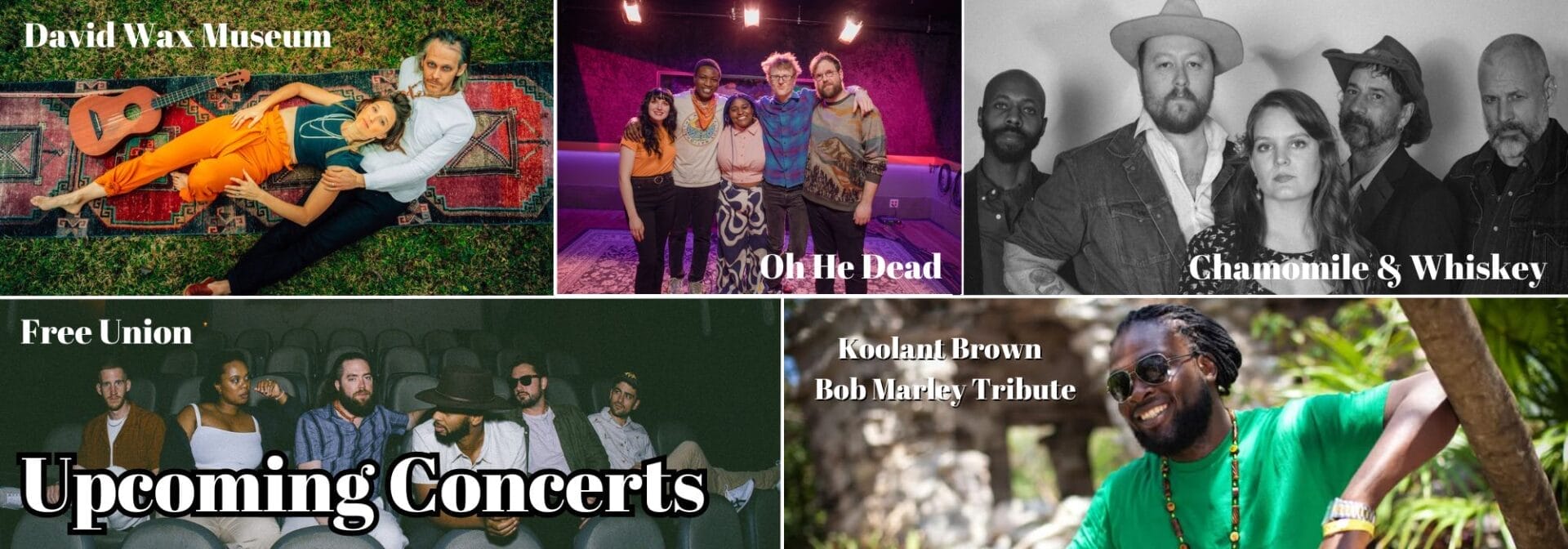 Upcoming Concerts Upcoming Concerts